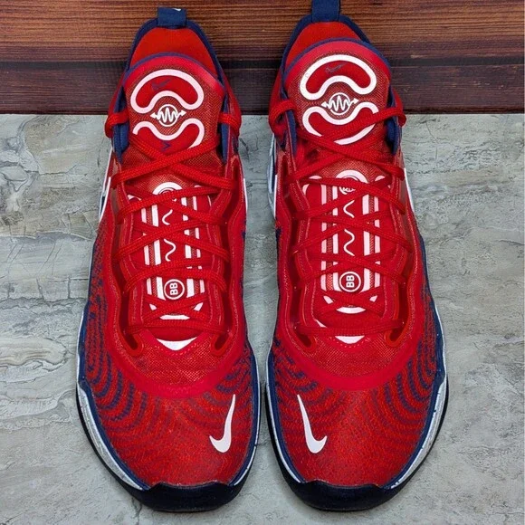 Nike Air Zoom GT Run Team USA Men\'s 11.5 Red White Blue Shoes CZ0202-604 Nike Air Zoom GT Run USA Olympic Red White Blue Cut CZ0202  main image 4